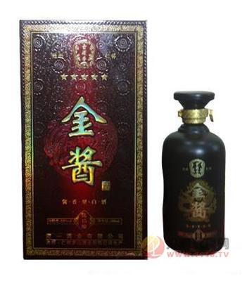 53度金藏香金酱酒陈酿15年500ml 酒类经营的酱香典范与市场新机